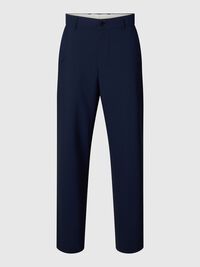 RELAXED FIT PANTOLON, Dark Navy, highres