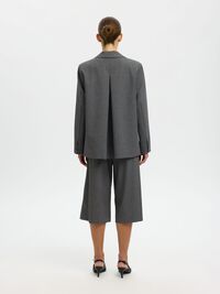 OVERSIZED PINSTRIPED BLAZER, Cool Grey, highres