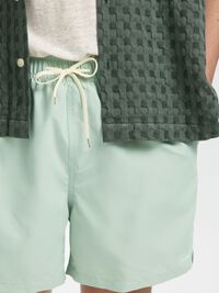 CLASSIC SWIM SHORTS, Aqua Gray, highres