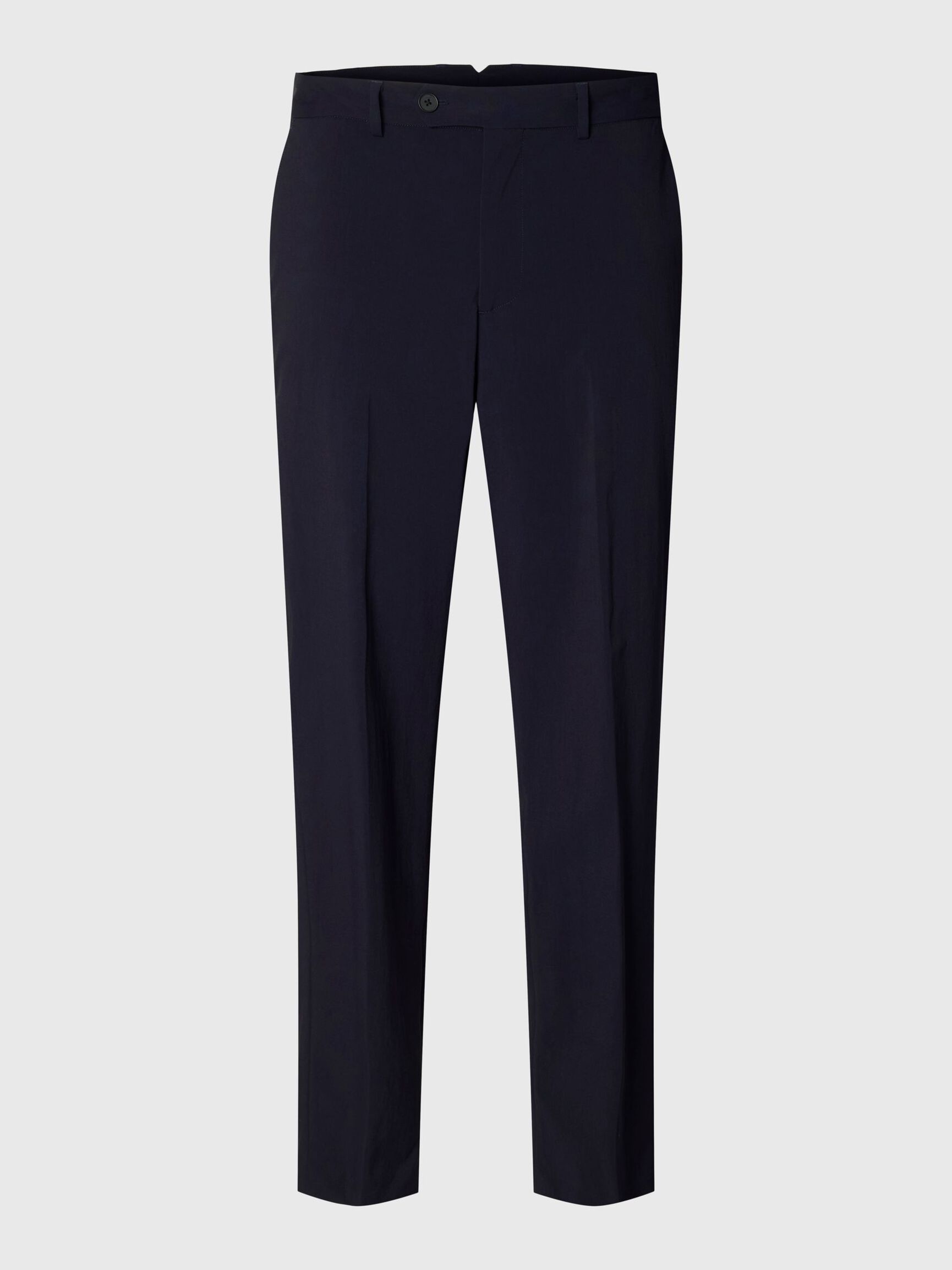 REGULAR FIT SUIT TROUSERS, Dark Navy, highres
