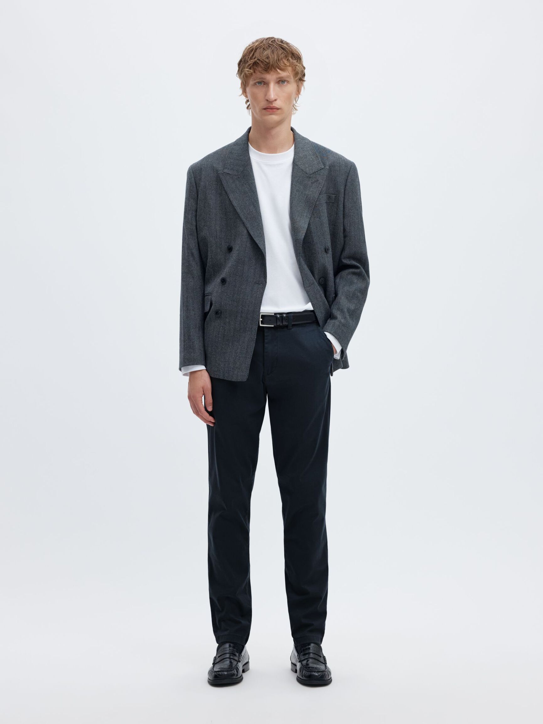 175 SLIM FIT FLEX CHINOS, Dark Sapphire, highres