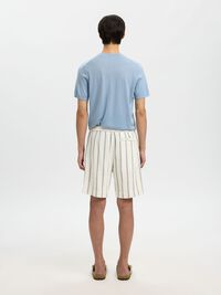 REGULAR FIT SHORTS, Egret, highres
