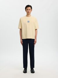 RELAXED FIT T-SHIRT, Angora, highres