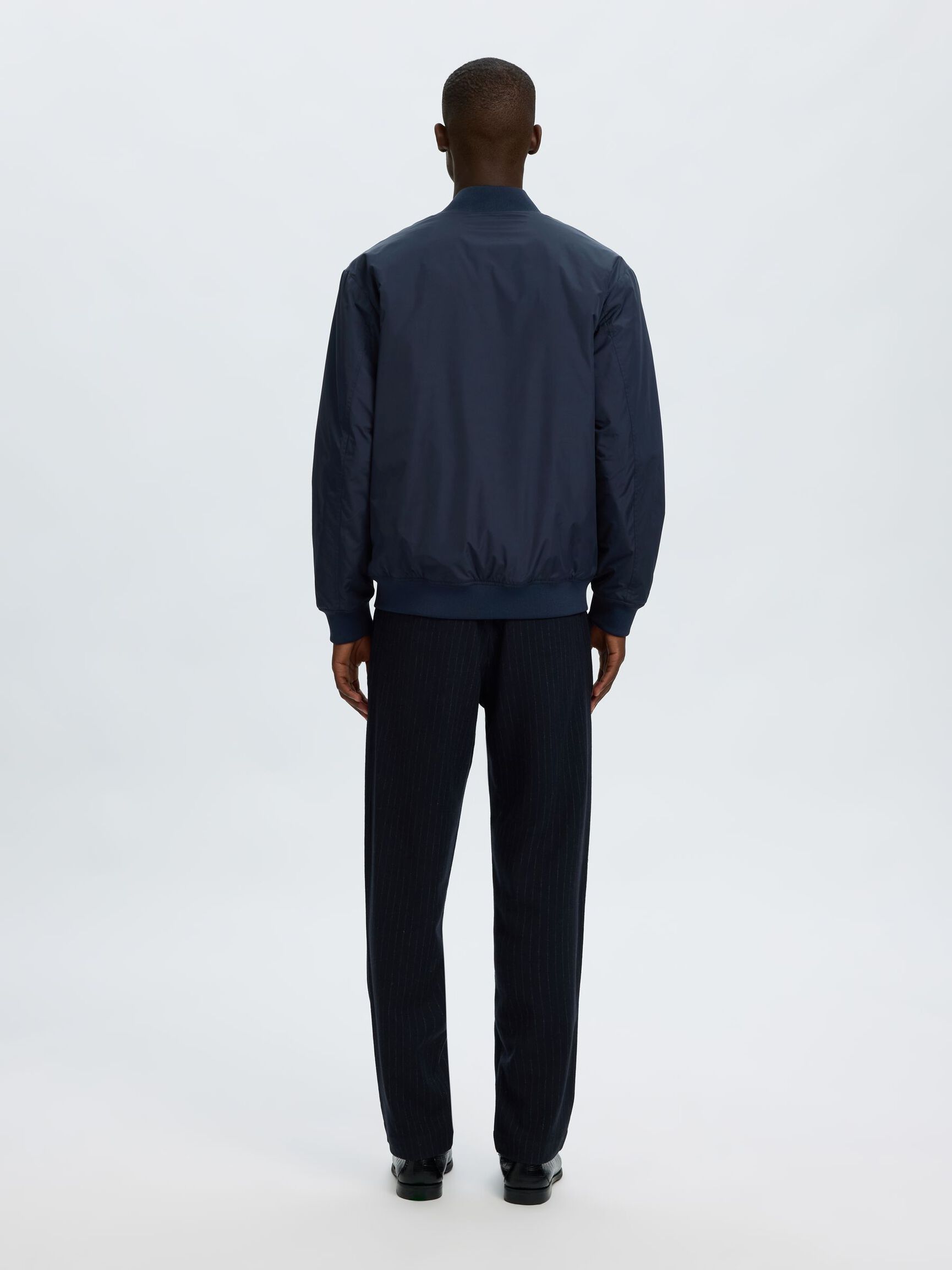 WATER REPELLENT BOMBER JACKET, Sky Captain, highres