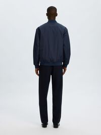 WATER REPELLENT BOMBER JACKET, Sky Captain, highres