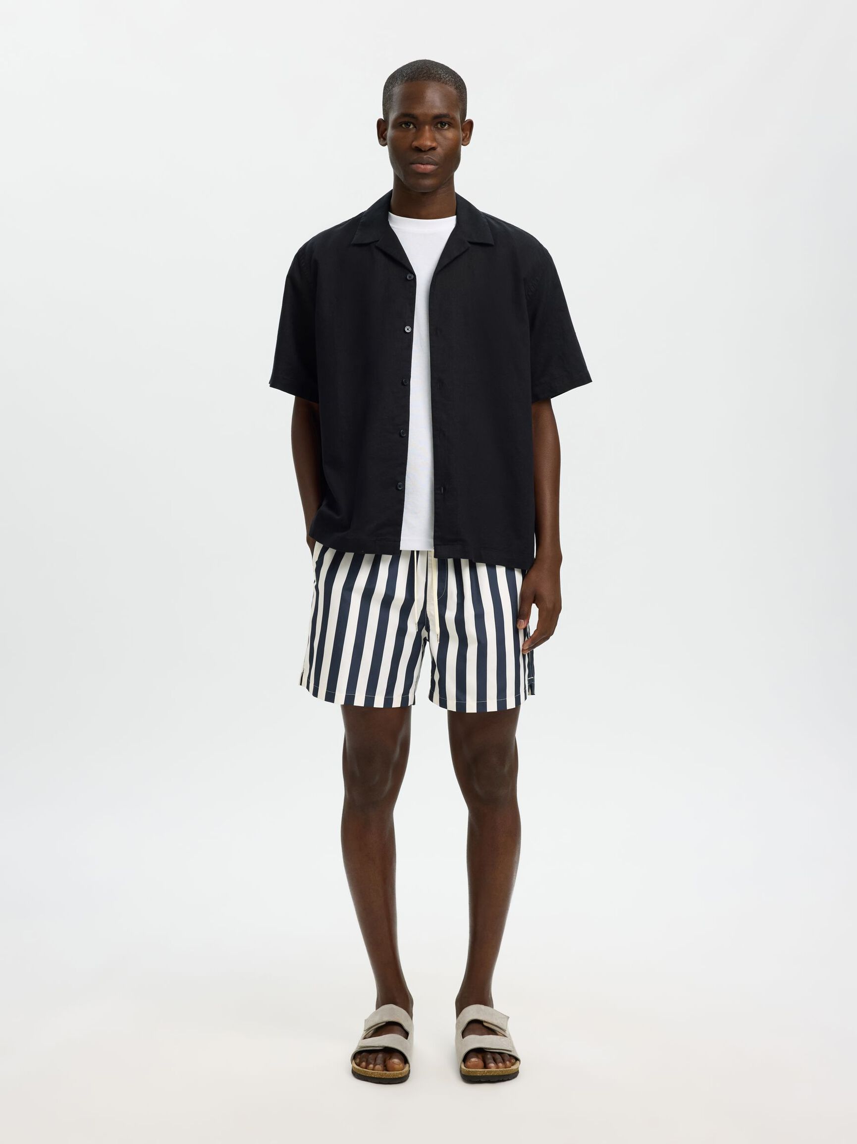 PRINTED SWIM SHORTS, Sky Captain, highres