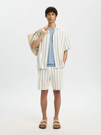 REGULAR FIT SHORTS, Egret, highres