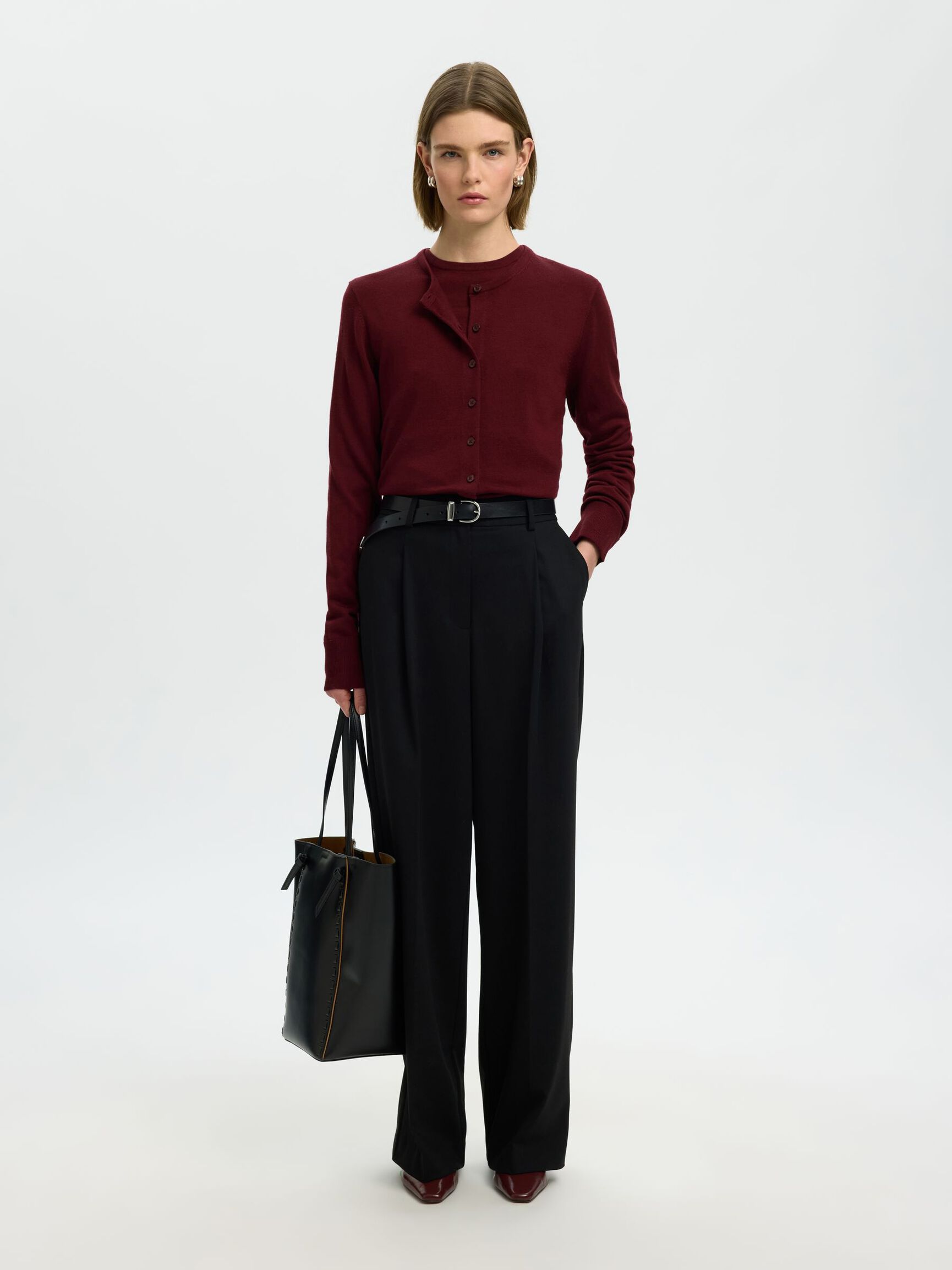 MERINO YÜN HIRKA, Tawny Port, highres