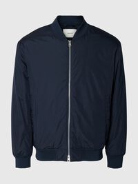 WATER REPELLENT BOMBER JACKET, Sky Captain, highres