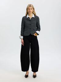 RELAXED FIT UZUN KOLLU GÖMLEK, Avocado Oil, highres