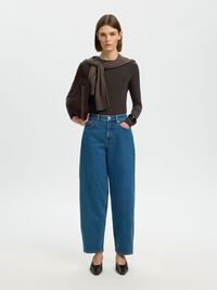BASIC LONG-SLEEVED T-SHIRT, Delicioso, highres