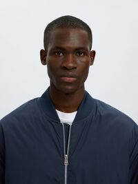 WATER REPELLENT BOMBER JACKET, Sky Captain, highres