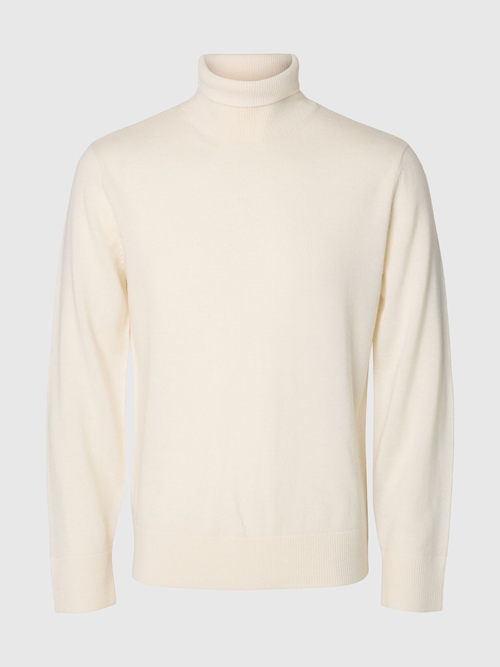 YUMUŞAK DOKULU MERINO BALIKÇI YAKA TRIKO BALIKÇI YAKA, Egret, highres