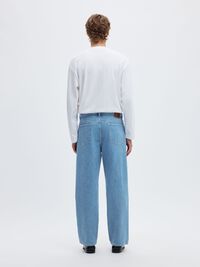 LOOSE FIT 220 JEAN BOL KESIM KOT PANTOLON, Light Blue Denim, highres