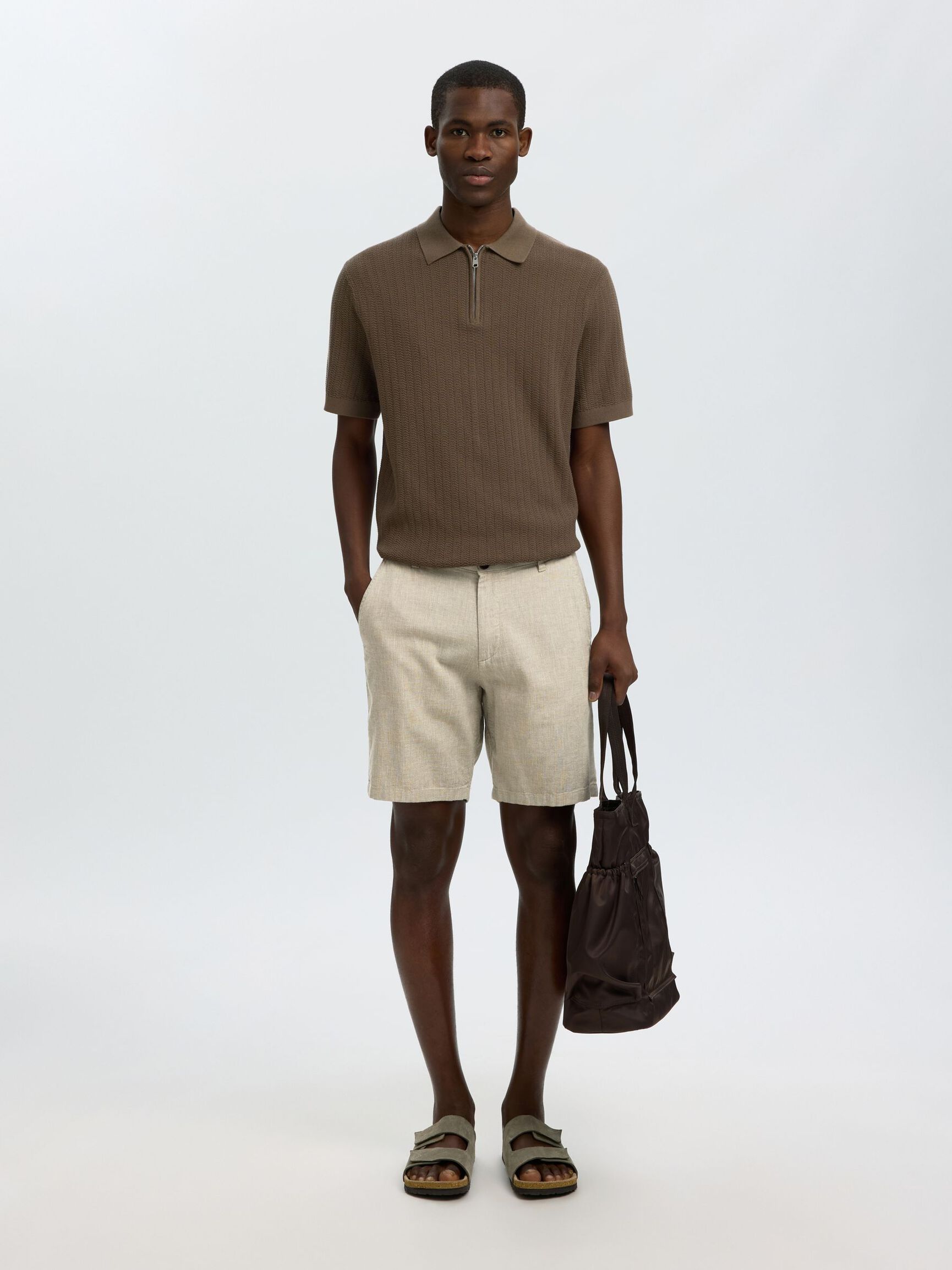 COMFORT FIT SHORTS, Vetiver, highres