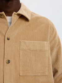 CORDUROY SHIRT, Cornstalk, highres