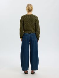 UZUN KOLLU TRIKO HIRKA, Fir Green, highres
