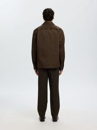 REGULAR FIT COTTON OVERSHIRT, Delicioso, highres