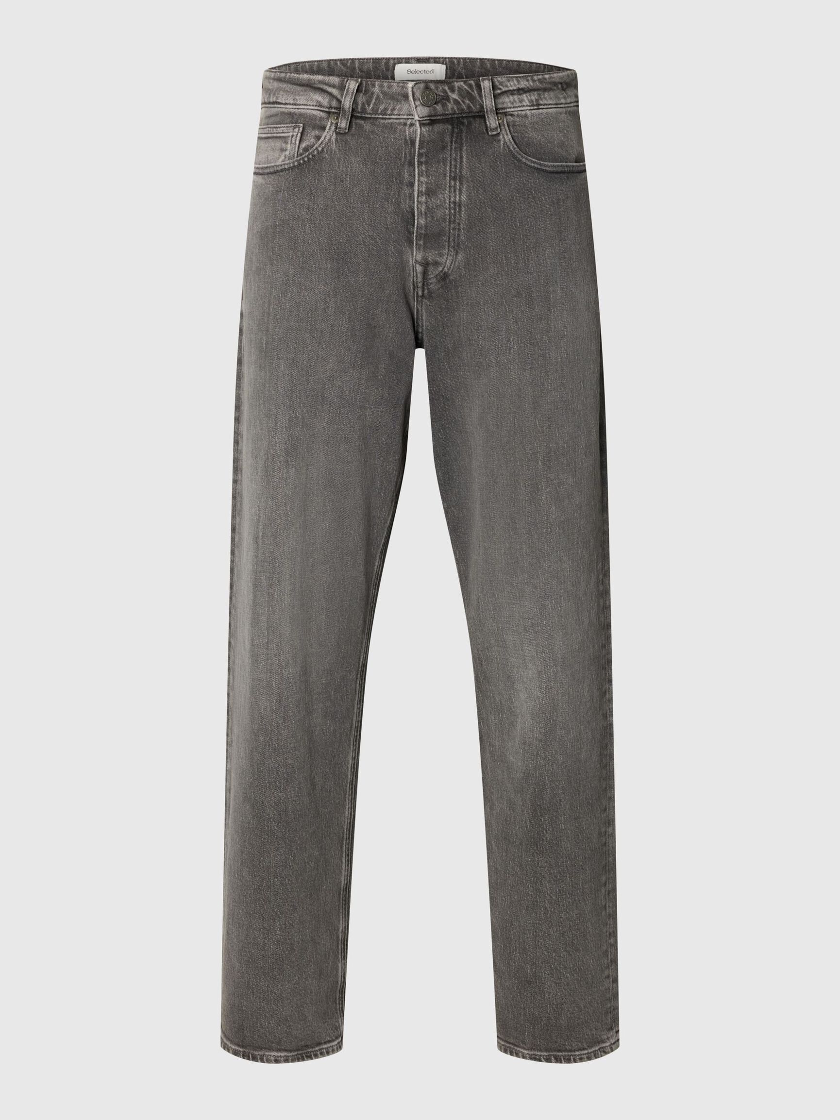 LOOSE FIT 220 JEAN BOL KESIM KOT PANTOLON, Medium Grey Denim, highres