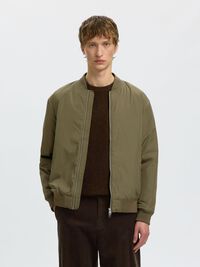WATER REPELLENT BOMBER JACKET, Kalamata, highres