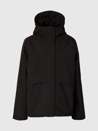 TEKNIK KUMAŞ DOLGULU CEKET, Black, highres