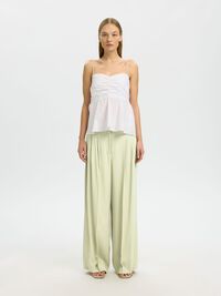 EXTRA WIDE FIT TROUSERS, Lint, highres