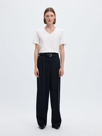 CLASSIC V-NECK T-SHIRT, Bright White, highres