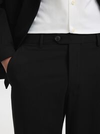 LOOSE FIT PANTOLON PANTOLON, Black, highres