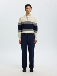 RELAXED FIT PANTOLON, Dark Navy, highres