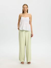 EXTRA WIDE FIT TROUSERS, Lint, highres
