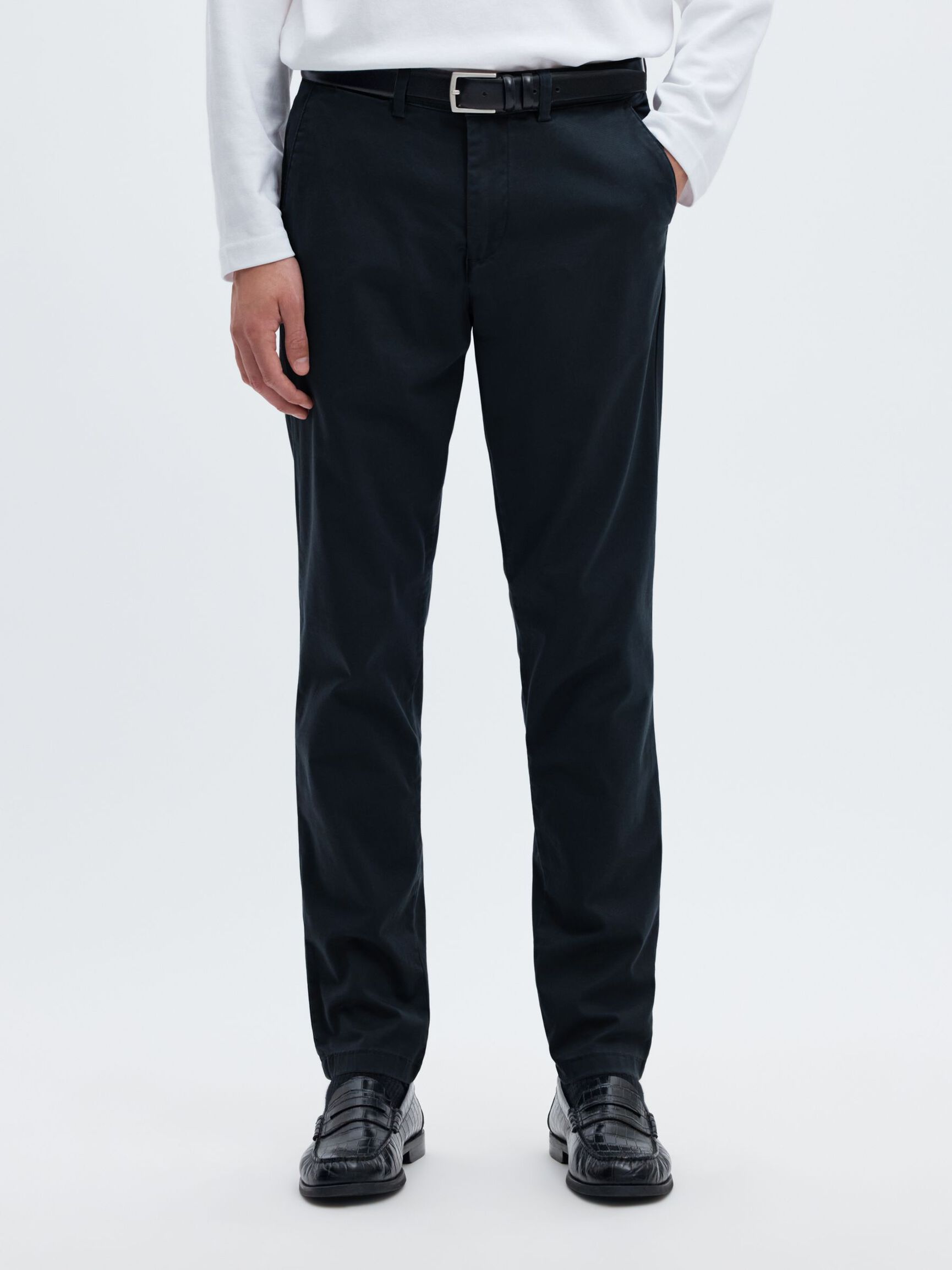 175 SLIM FIT FLEX CHINOS, Dark Sapphire, highres
