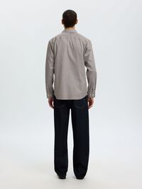 STRETCH SHIRT, Turkish Coffee, highres