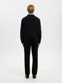 190 TROUSERS, Black, highres