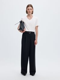 CLASSIC V-NECK T-SHIRT, Bright White, highres