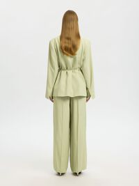 BELTED OVERSIZED BLAZER, Lint, highres