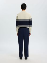 RELAXED FIT PANTOLON, Dark Navy, highres