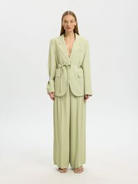 BELTED OVERSIZED BLAZER, Lint, highres