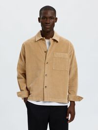 CORDUROY SHIRT, Cornstalk, highres