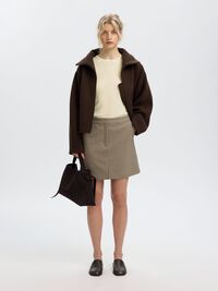 100% MERINO WOOL PULLOVER, Birch, highres