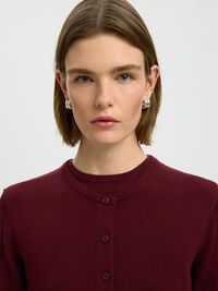 MERINO YÜN HIRKA, Tawny Port, highres