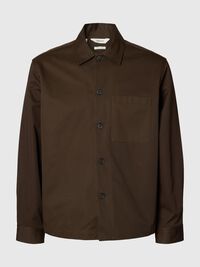 REGULAR FIT COTTON OVERSHIRT, Delicioso, highres